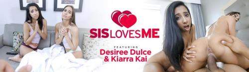 Desiree Dulce, Kiarra Kai starring in Stepsisters Cockriding Lessons - TeamSkeet, SisLovesMe (HD 720p)