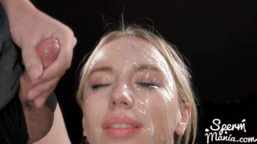 Kira Thorn starring in Sticky Bukkake Facial - SpermMania (FullHD 1080p)