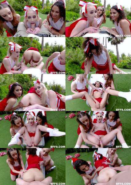Gia Gelato, Lily Glee, Emma Starletto starring in Cheerleaders - TeamsKeet, BFFS (HD 720p)