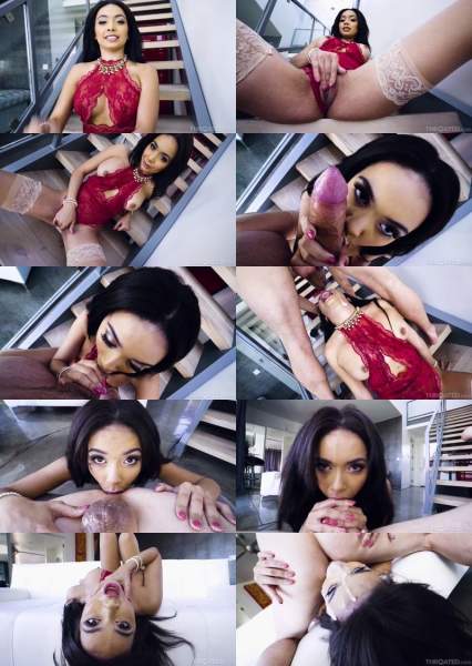 Aaliyah Hadid starring in Just Choke On It - Throated, BlowPass (UltraHD 4K 2160p)