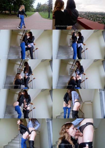 VicaTS, Milla starring in 17.09.05 Love On The Stair - ManyVids (FullHD 1080p)