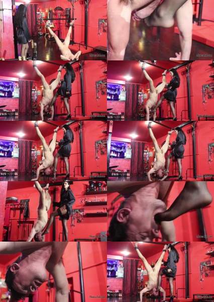 Mistress Iside starring in Break Mouth Foot Gagging - MistressIside, Clips4sale (FullHD 1080p)
