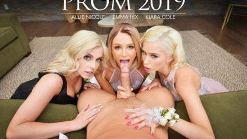 Allie Nicole, Emma Hix, Kiara Cole starring in Prom 2019 - NaughtyAmericaVR (UltraHD 2K 2048p / 3D / VR)