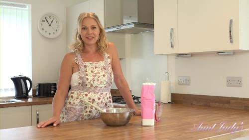 Abi starring in Cooking Lesson Turns Into Messy Masturbation - AuntJudys (FullHD 1080p)