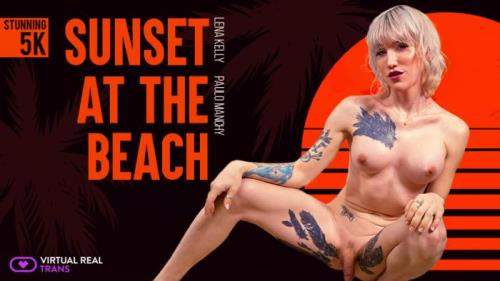 Lena Kelly starring in Sunset At The Beach - VirtualRealTrans (UltraHD 4K 2160p / 3D / VR)