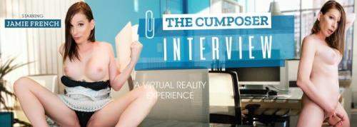 Jamie French starring in The CUMposer Interview - VRBTrans (UltraHD 2K 1920p / 3D / VR)