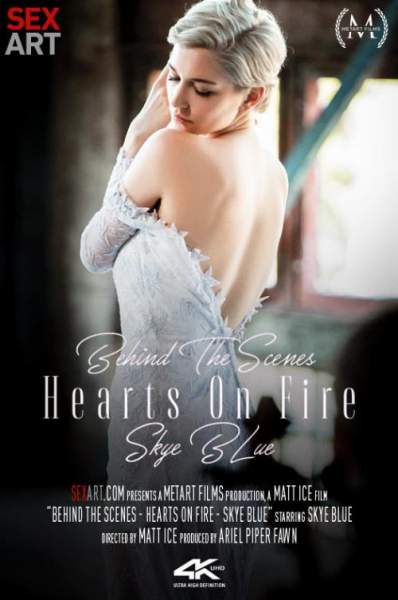 Skye Blue starring in Behind The Scenes: Skye Blue - Hearts On Fire - SexArt, MetArt (UltraHD 4K 2160p)