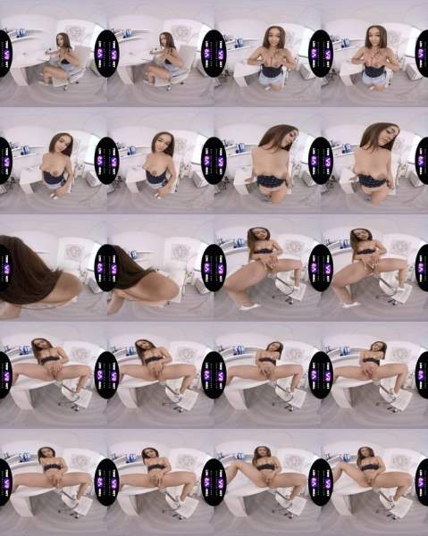 Ginebra Bellucci starring in Naughty Girl Discovers An Orgasm - TmwVRnet (UltraHD 4K 2700p / 3D / VR)