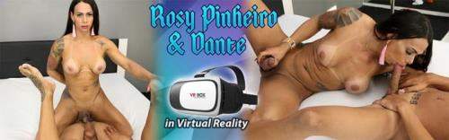 Rosy Pinheiro starring in Busty Tranny - TransexVR (UltraHD 2K 1600p / 3D / VR)