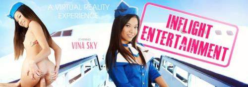 Vina Sky starring in Inflight Entertainment - VRBangers (UltraHD 4K 3072p / 3D / VR)