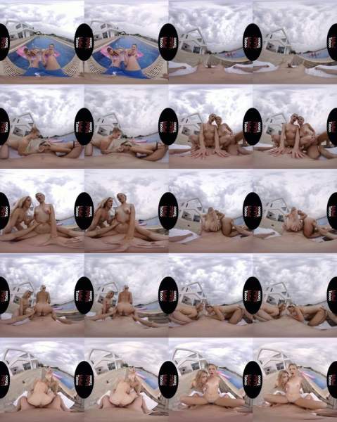 Alecia Fox, Masha starring in Pool Porn And Bro's Hoes - VirtualTaboo (UltraHD 4K 2700p / 3D / VR)