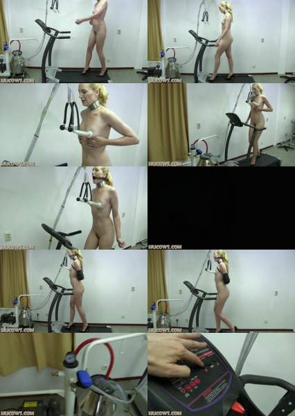 Ariel Anderssen starring in Ariel Anderssen on the treadmill - HuCows (FullHD 1080p)