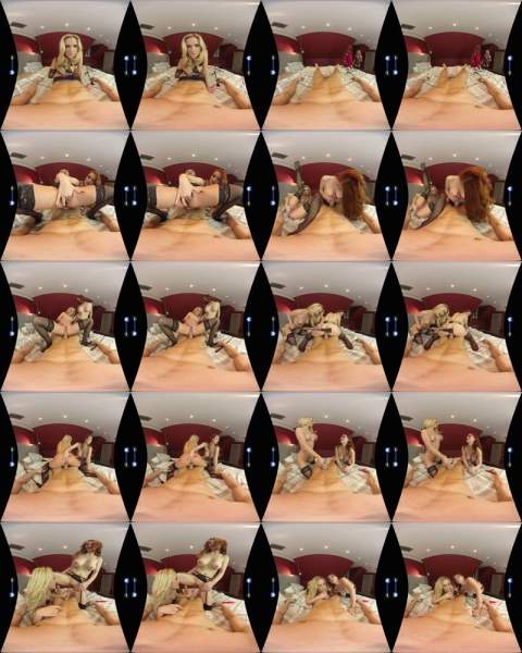 Vinna Reed, Isabella Lui starring in My Crazy Anal Valentine - BaDoinkVR (UltraHD 2K 2048p / 3D / VR)