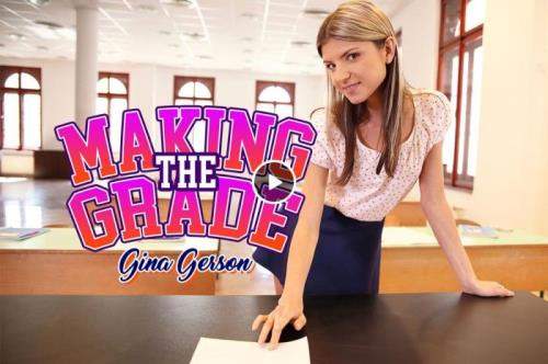 Gina Gerson starring in Making The Grade - BaDoinkVR (UltraHD 2K 1920p / 3D / VR)