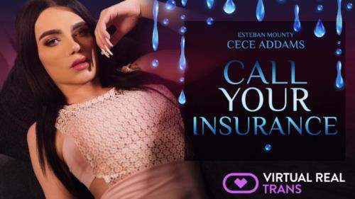 Cece Addams starring in Call Your Insurance - VirtualRealTrans (UltraHD 4K 2160p / 3D / VR)