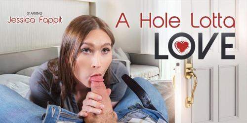 Jessica Fappit starring in A Hole Lotta Love - VRBTrans (UltraHD 2K 1920p / 3D / VR)