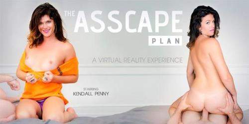 Kendall Penny starring in The Asscape Plan - VRBTrans (UltraHD 2K 1920p / 3D / VR)