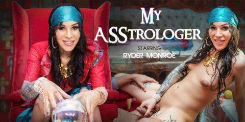 Ryder Monroe starring in My ASStrologer - VRBTrans (UltraHD 2K 1920p / 3D / VR)