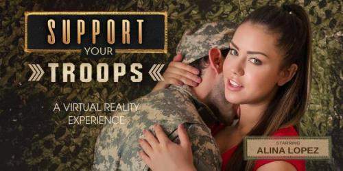 Alina Lopez starring in Support Your Troops! - VRBangers (FullHD 1080p / 3D / VR)