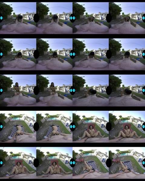 Aria Naz starring in Fuckin Al Fresco - GroobyVR (UltraHD 2K 1920p / 3D / VR)