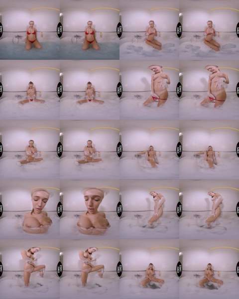 Aislin starring in Bubbles - StripzVR (UltraHD 2K 2048p / 3D / VR)