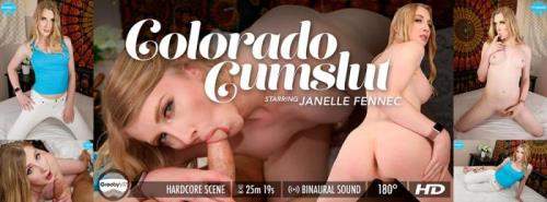 Janelle Fennec starring in Colorado Cumslut - GroobyVR (UltraHD 2K 1920p / 3D / VR)