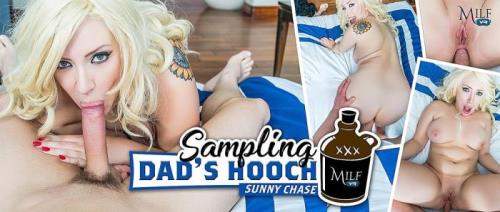Sunny Chase starring in Sampling Dad's Hooch - MilfVR (UltraHD 2K 1920p / 3D / VR)