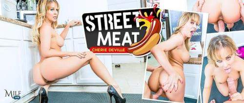 Cherie DeVille starring in Street Meat - MilfVR (UltraHD 4K 2300p / 3D / VR)