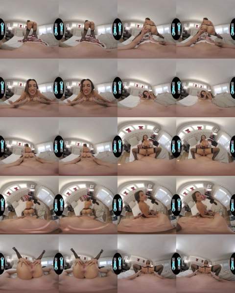 Lisa Ann starring in Lisa Ann's Anal Xmas - WetVR (UltraHD 2K 1600p / 3D / VR)