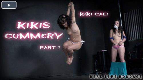 Kiki Cali starring in Kiki's Cumery Part 1 - Thrills and chills for Kiki! - RealTimeBondage (HD 720p)