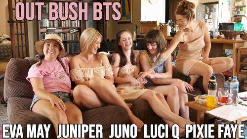 Eva, Juniper, Juno, Luci, Pixie starring in Out Bush BTS - Behind The Scene - GirlsOutWest (FullHD 1080p)