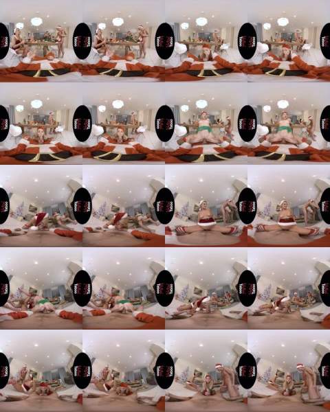 Rebecca Black, Gabrielle starring in Jingle Balls And Christmas Hoes - VirtualTaboo (UltraHD 2K 1920p / 3D / VR)