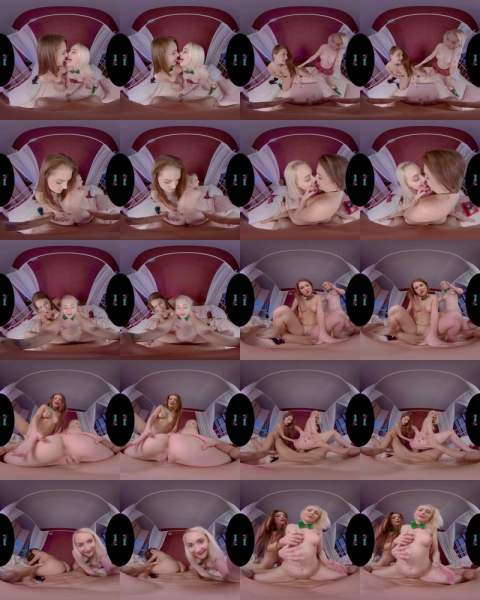Marilyn Sugar, Mila Fox starring in You Have Two Christmas Wishes! - VRHush (UltraHD 2K 1440p / 3D / VR)