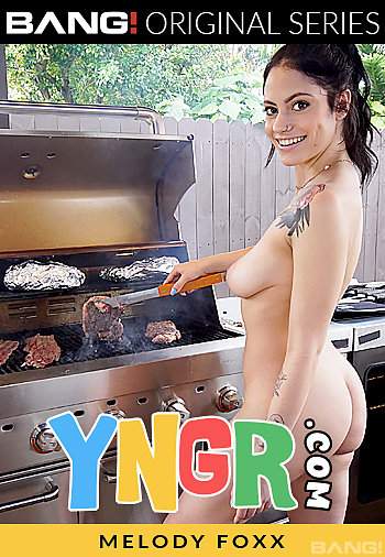 Melody Foxx starring in Melody Foxx Gets Her Pussy Stuffed With Meat At A Bbq - Yngr, Bang Originals, Bang (FullHD 1080p)