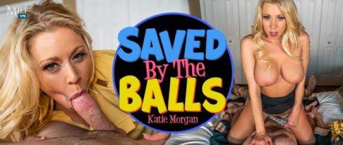 Katie Morgan starring in Saved by the Balls - MilfVR (UltraHD 2K 1920p / 3D / VR)