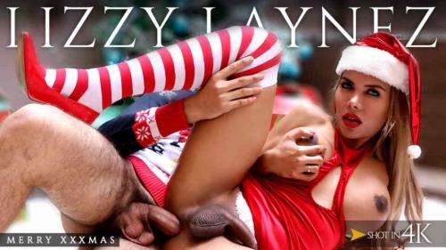 Lizzy Laynez starring in Merry XXXMas - IKillItTS, Trans500 (UltraHD 4K 2160p)