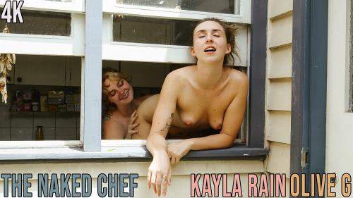 Kayla Rain, Olive G starring in The Naked Chef - GirlsOutWest (FullHD 1080p)