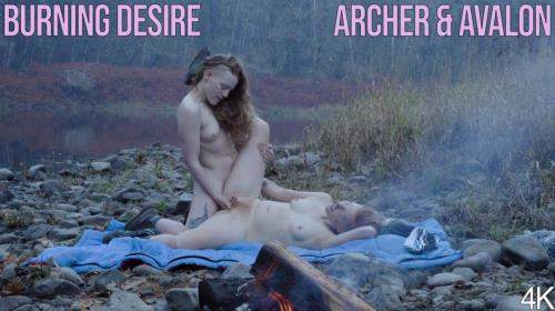 Archer, Avalon starring in Burning Desire - GirlsOutWest (FullHD 1080p)
