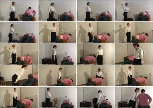 The Governess Shows You No Mercy With Her Cane - LadyKenworthysCpCollection (SD 360p)