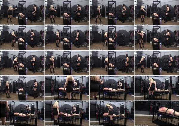 Mistress Tiffany starring in Turning His Back Red With Our Whips - MistressTessUkClipStore (FullHD 1080p)