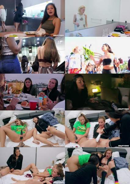 Carter Cruise, Gina Valentina, Abella Danger, Sloan Harper, Kendra Spade, Emily Willis, Gia Derza, Autumn Falls starring in WLT S01E03: Bonding Time - WeLiveTogether, RealityKings (FullHD 1080p)