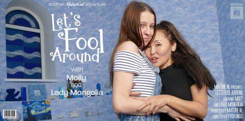 Lady Mongolia (51), Molly (24) starring in These old and young lesbians love to fool around and much more - Mature.nl (SD 540p)