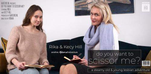 Kecy Hill (21), Rika (40) starring in An old and young lesbian scissoring and pussylicking afternoon - Mature.nl (FullHD 1080p)