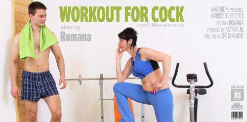 Romana E. (38) starring in The Naughty Gym Instructor - Mature.nl (FullHD 1080p)