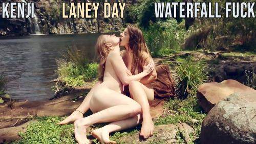 Kenji, Laney Day starring in Waterfall Fuck - GirlsOutWest (FullHD 1080p)