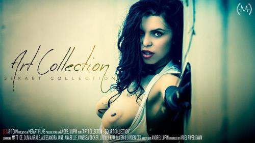 Alessandra Jane, Anabelle, Kira Queen, Lucy Li, Olivia Grace, Vanessa Decker starring in SexArt Collection: Art Collection - SexArt, MetArt (HD 720p)
