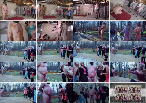 Paintball Fusillade On Live Slaves - BratPrincess2 (UltraHD 2160p)