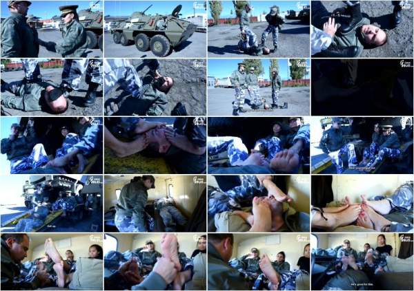 Bullying In The Army - 3 Girls Vs One Guy - CzechSoles (FullHD 1080p)