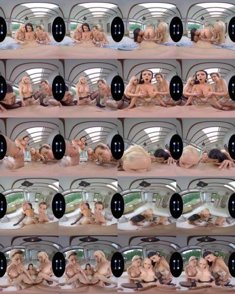 Subil Arch, Nelly Kent, Christina Shine starring in Easy Cum, Easy Go - BaDoinkVR (UltraHD 4K 2700p / 3D / VR)