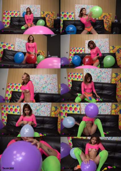 Hazel Heart starring in Virgin Hazel Heart Blows Balloons & Masturbates AKA Petite Hazel Heart Playfully Blows 2 Pop - BalloonBoxxx, AmateurBoxxx, Clips4Sale (FullHD 1080p)